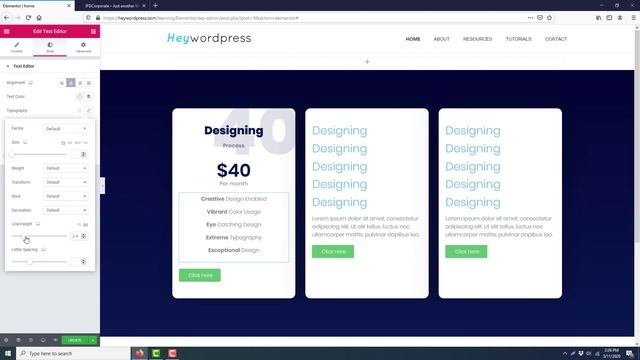 How To Create a nice Cool Design Pricing table with Elementor | Elementor Tutorial смотреть онлайн