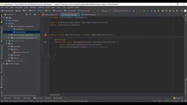 Date Picker Dialog in Android Studio || How to Create Date Picker Dialog in Android Studio смотреть онлайн