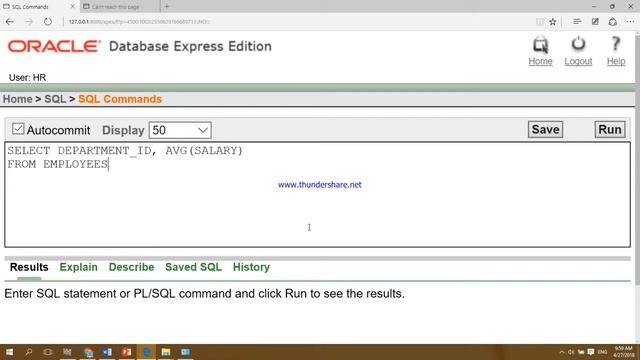 Having Clause | Oracle Database XE Tutorial | Computer e Learning смотреть онлайн