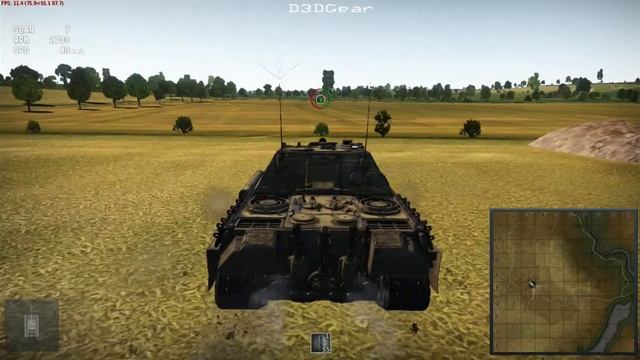 War Thunder - Panzerbefehlswagen Jagdpanther Test смотреть онлайн