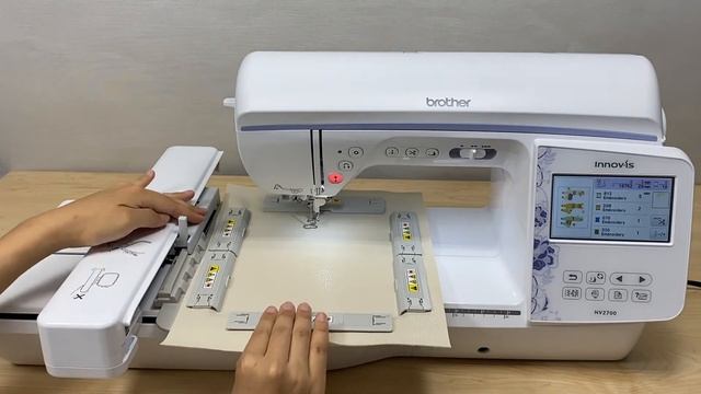 【Brother NV2700 縫紉刺繡兩用機】 選購磁力刺繡框 更有效率的創作 смотреть онлайн