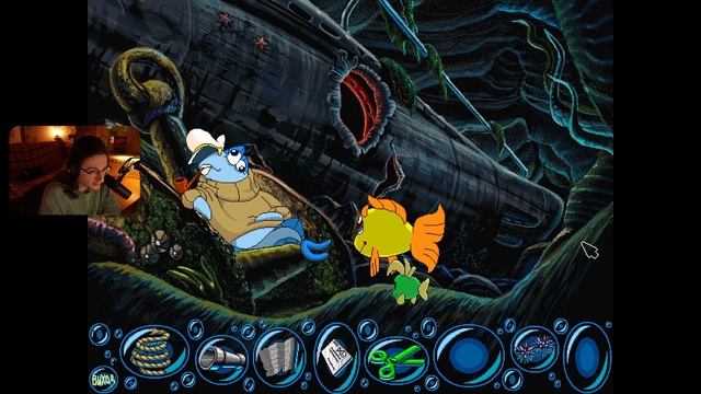 И ВНОВЬ ОЛЕША РАСКРЫВАЕТ ДЕЛО.. | Олеша играет в Freddi Fish 2: The Case of the Haunted Schoolhouse смотреть онлайн