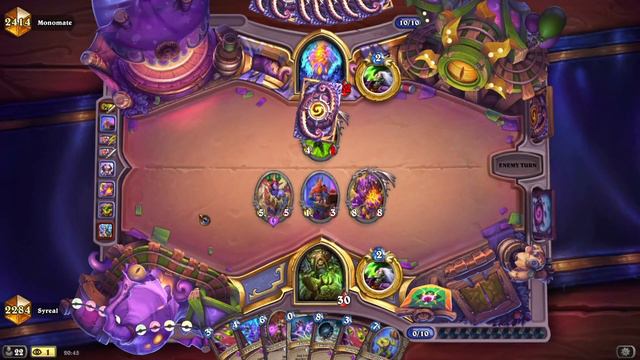 Hearthstone | New Demon Control Warlock! | Tickatus + Y'Shaaraj = OP! | Darkmoon Faire смотреть онлайн