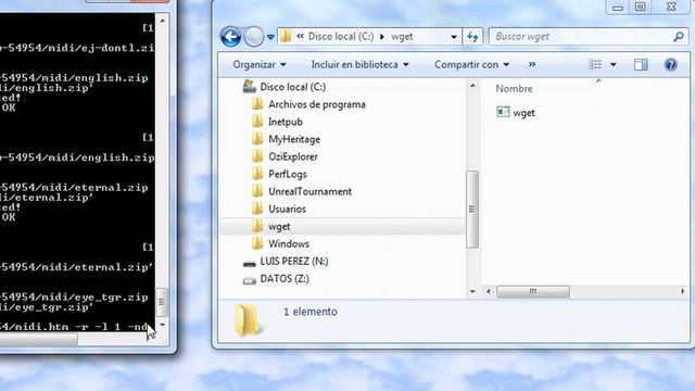Técnica 7 - Descarga de contenido web con WGET смотреть онлайн
