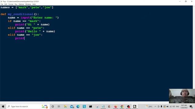 If else In Python Conditionals For Beginners 2022 смотреть онлайн