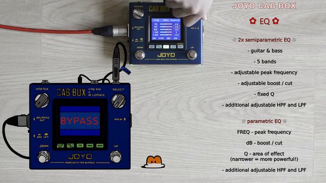 Joyo R-08 Cab Box | FULL DEMO W/ OD + Video Manual + Tips | Power Amp, Mic & Cab Sim, EQ, IR Loader