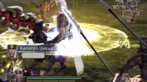 Kenshin Uesugi - Level 4 Weapon «FROZEN FLAME» | Samurai Warriors 2