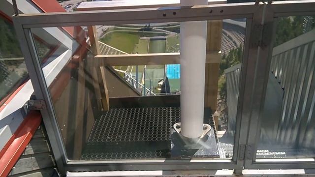 Вид с самой высокой точки Лахти. Lahti Sports Center смотреть онлайн