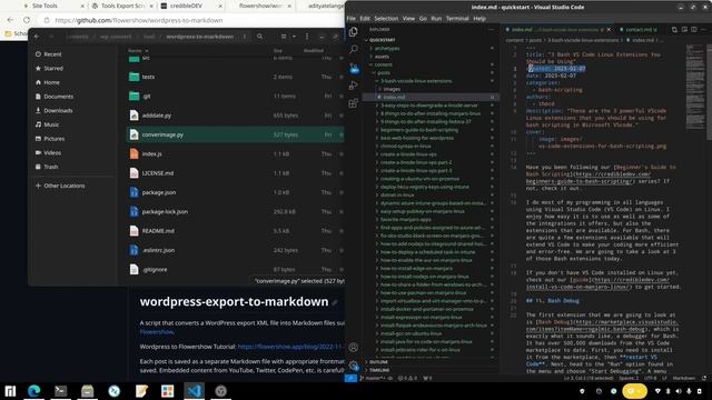 Converting from Wordpress to a HUGO blog смотреть онлайн
