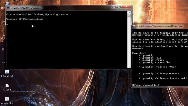 Disable The Internet With A .BAT File