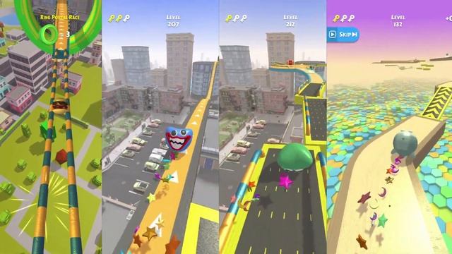 Action Balls - 4 different Balls All Levels Gameplay(Android, IOS) смотреть онлайн