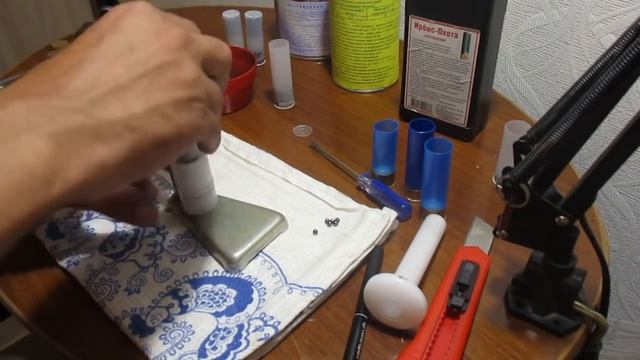 Снаряжение бесконтейнерного дробового патрона смотреть онлайн