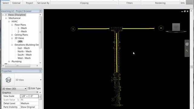 Leica CloudWorx for Revit - Fit Pipes смотреть онлайн