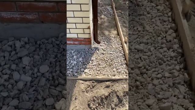 Устройство отмостки основа