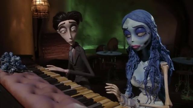 Tim Burton's Corpse Bride: Piano Duet смотреть онлайн