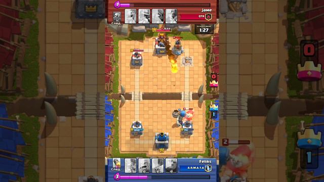 Просто красивый бой | Clash Royale | #7 смотреть онлайн