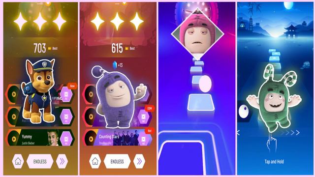 Paw Patrol Chase 🆚 Oddbods Jeff 🆚 Oddbods Newt 🆚 Oddbods Zees 🆚 WHO WINS?