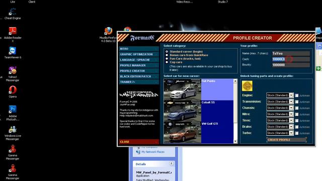Need For Speed Most Wanted Cheat[Cash,Bounty,Cars] UPDATED 04.07.2018. смотреть онлайн