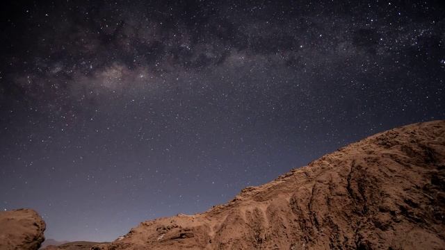 Timelapse - Atacama desert, near San Pedro de Atacama, Chile смотреть онлайн