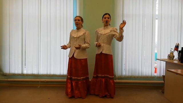 Русинович Дарья и Холова Полина - "Скакал казак через долину" смотреть онлайн
