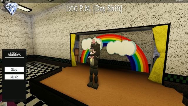 Fredbear And Friends Family Restaurant АНИМАТРОНИК ЛЕФТИ Fredbear's Mega Roleplay