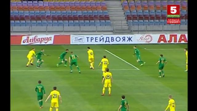 2:0 - Михаил Гордейчук. БАТЭ - Неман (18/04/2018. Кубок Беларуси, 1/2 финала) смотреть онлайн