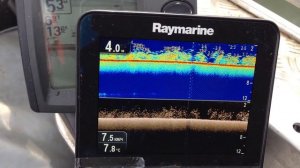 Raymarine Dragonfly 5,7 на воде