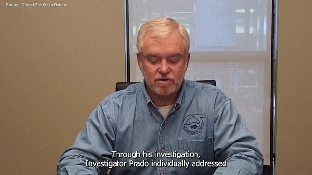 Statement from Mayor Greg Maxton on Internal Investigation at Fair Oaks Ranch Police Department смотреть онлайн