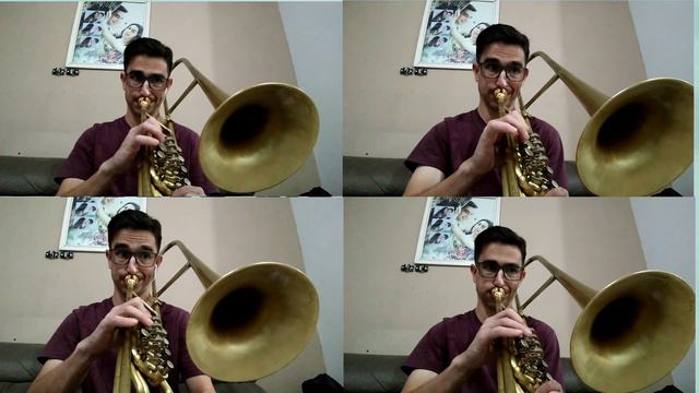 Trombone 4 Rotores - Hino 253 - Foi Alegre, ditoso dia! смотреть онлайн