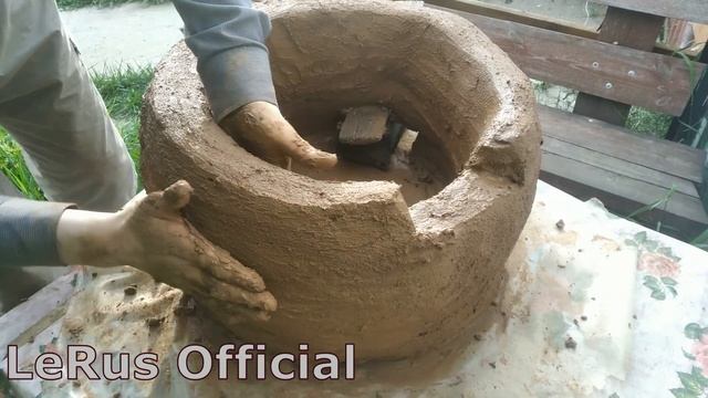 Тандыр своими руками из глины смотреть онлайн