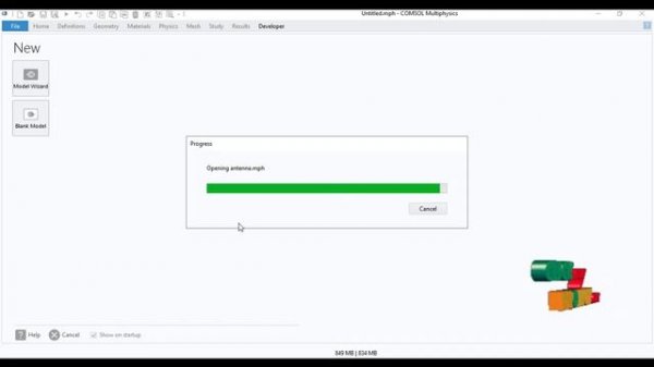 SIMULINK COMSOL ANTENNA Project - PIFA Antenna Design for 4G Wireless Communication- ClickMyProjec