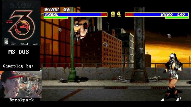 Mortal Kombat 3 for MS-DOS - Kabal gameplay смотреть онлайн