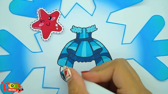 [?paper Diy?] Sinister Fire Elsa Family Vs Frozen Poor | Elsa Family 놀이 종이