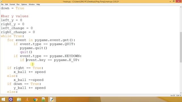 Ping Pong Ball Game: Move player stick | Games in Python | Pygame Series for Beginners thecodepanda смотреть онлайн
