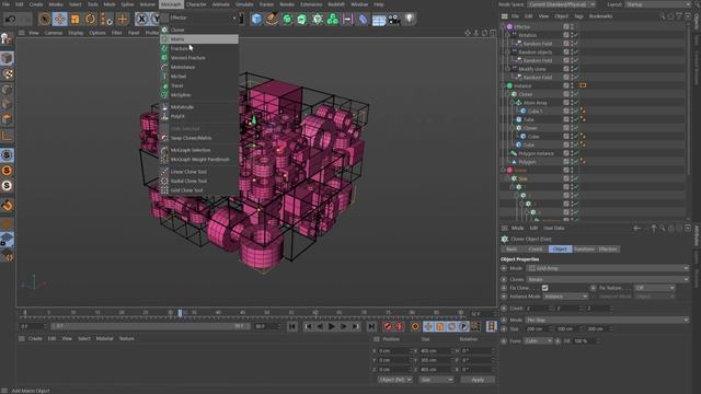 Procedural Quadtree | Cinema 4d tutorial смотреть онлайн