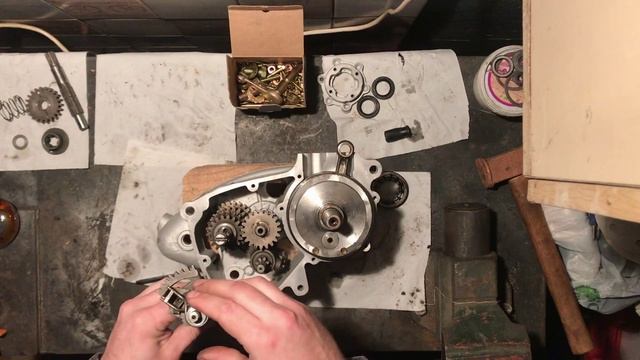 Сборка двигателя ТМЗ Тула Турист Муравей Часть 1