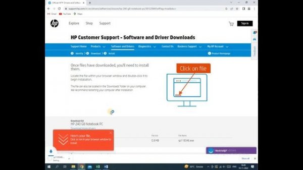 hp 240 g8 laptop touchpad not working || hp 240 g8 touchpad driver windows 10 || @HPSupport
