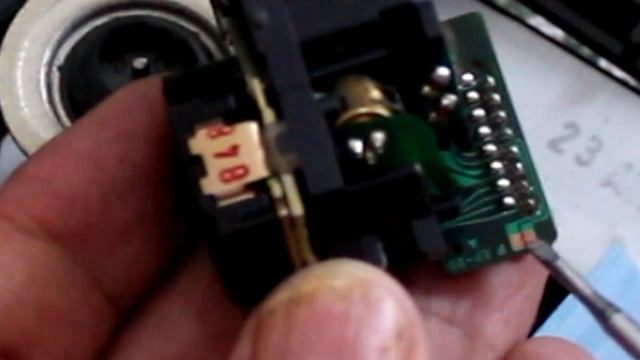 วิธีการเปลี่ยนหัวอ่าน CD หัวอ่าน KSS 213c