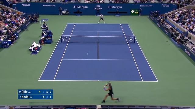 Marin Čilić vs Rafael Nadal Extended Highlights | US Open 2019 R4 смотреть онлайн