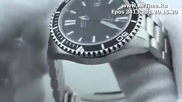 Мужские наручные швейцарские часы Epos 3413.131.20.15.30 смотреть онлайн