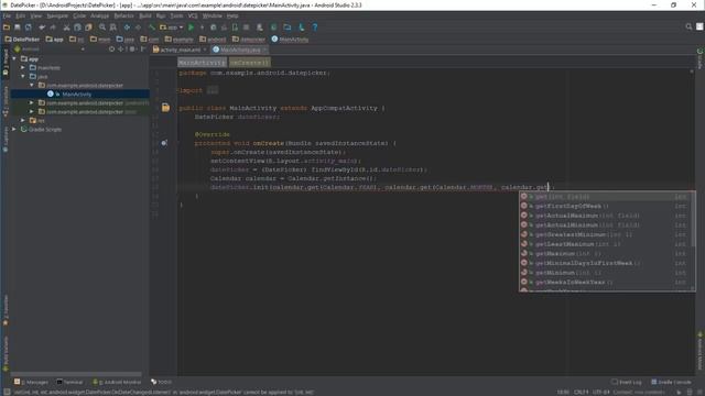 Android Date Time Part 16 - DatePicker смотреть онлайн