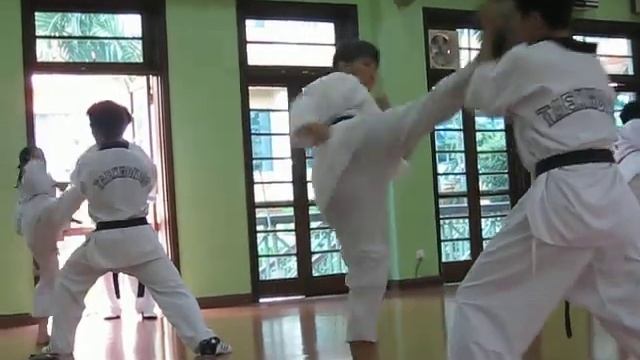 Ashley black belt exam - up kick.avi смотреть онлайн