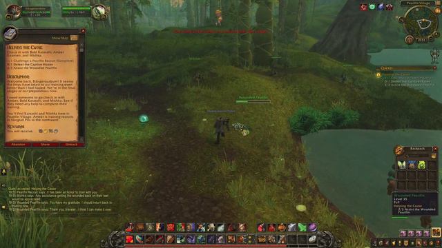 World of Warcraft: Helping the Cause - Quest ID 30568 (Gameplay/Walkthrough) смотреть онлайн