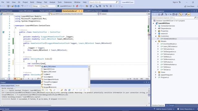 How to use Entity Framework Core in ASP.NET Core 6.0 MVC | Database First Approach смотреть онлайн