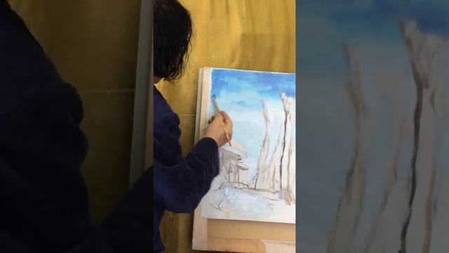 Мастер класс по масляной живописи 1/5 от Александра Петровича Мицника смотреть онлайн
