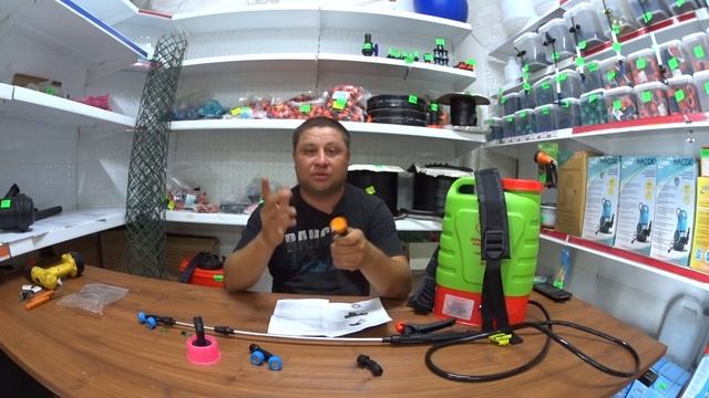 Электрический опрыскиватель Умница ОЭ 10Л Н смотреть онлайн