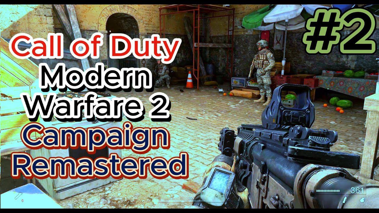 Call of Duty Modern Warfare 2 Campaign Remastered 2020 Перепрохождение в 2024 #2 HD 4K смотреть онлайн