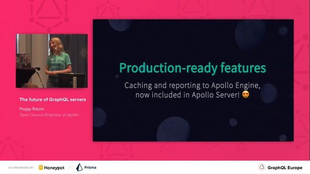 The Future of GraphQL Servers by Peggy Rayzis @ GraphQL Europe Conference 2018 смотреть онлайн