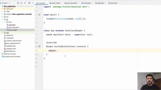 2- Restful API and Pagination with the last version of Bloc Pattern in Flutter смотреть онлайн