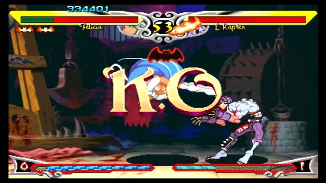 Darkstalkers 3 - Felicia Arcade Mode смотреть онлайн